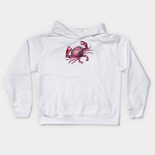 Purple Cancer Zodiac Kids Hoodie